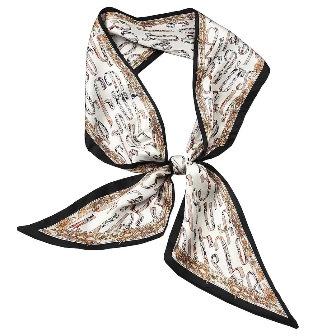 WS - Neckscarf / Hairscarf Gold Elegance scarf