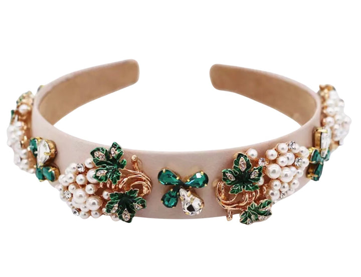 Premium Handmade Harvest  encrusted Headband