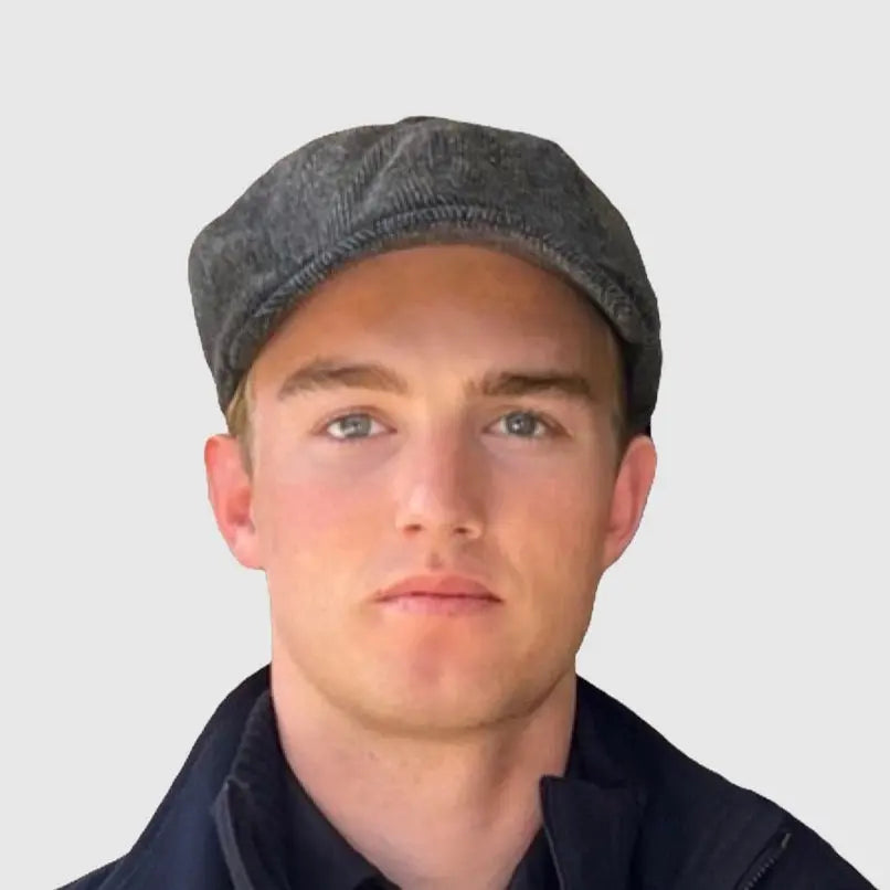 Unisex Newsboy Cap - Herringbone
