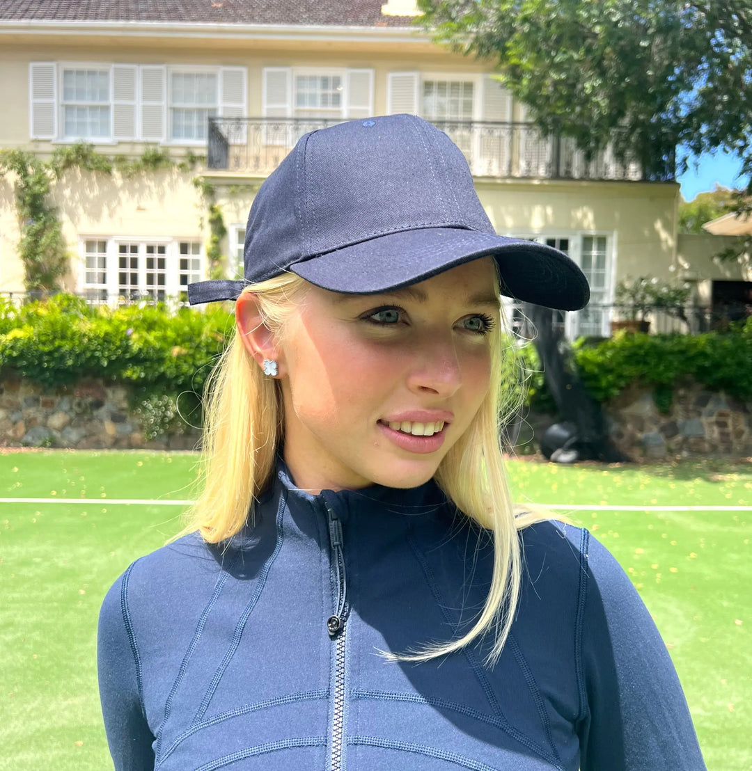 Hats - Unisex Logo Cotton cap Navy