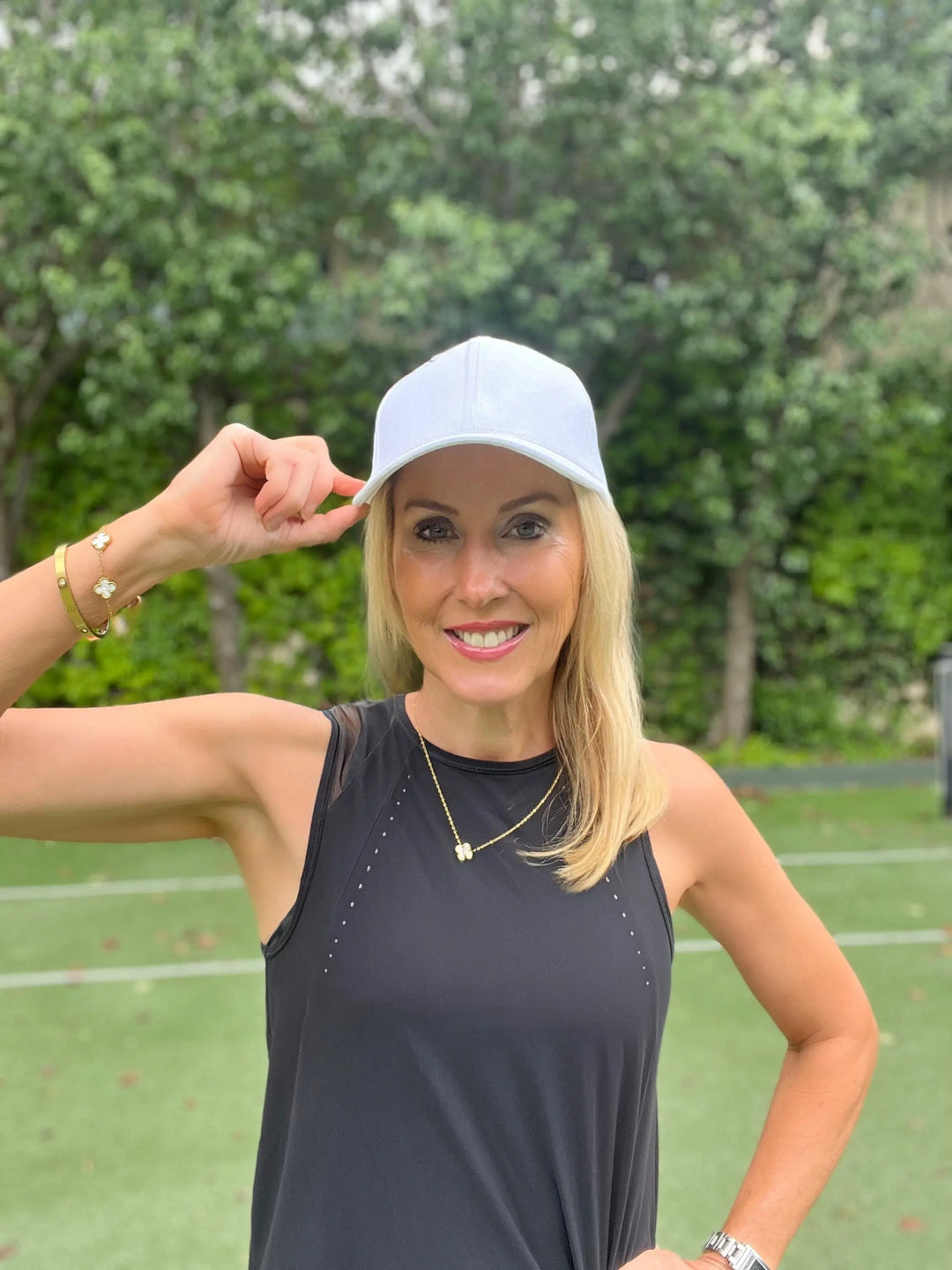 Hats - Unisex Logo Cotton cap - White