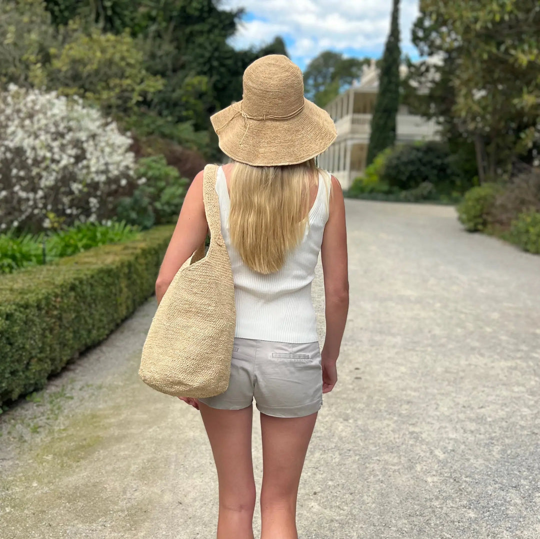 Aina Raffia Sunhat 12  –Natural