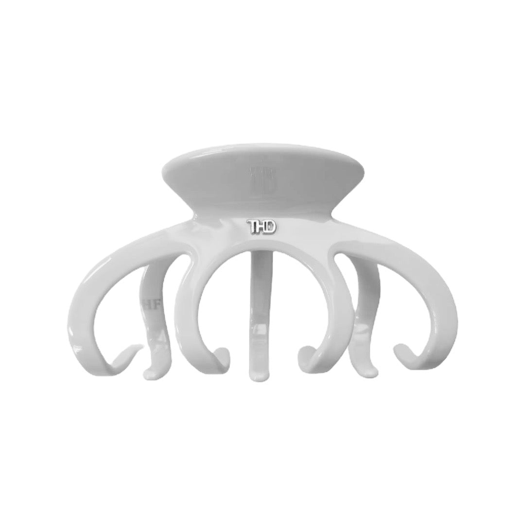 WS - Acetate Octopus Hair Claw Gelato White