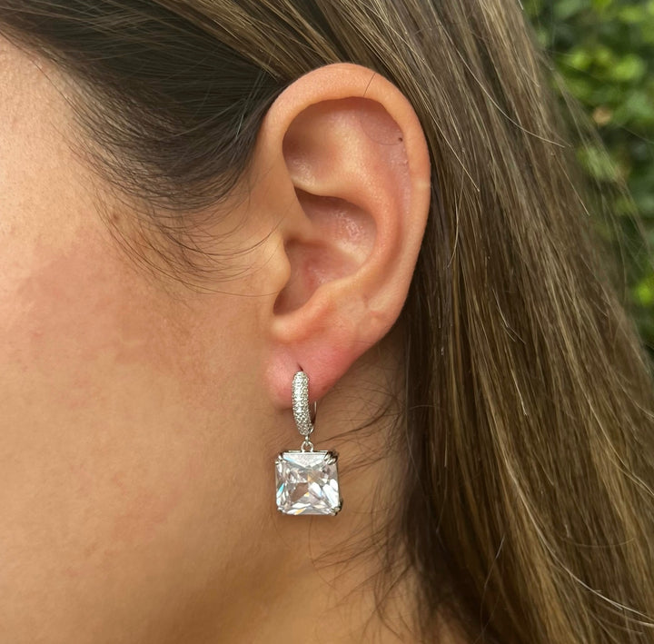 Camila Earrings - Crystal