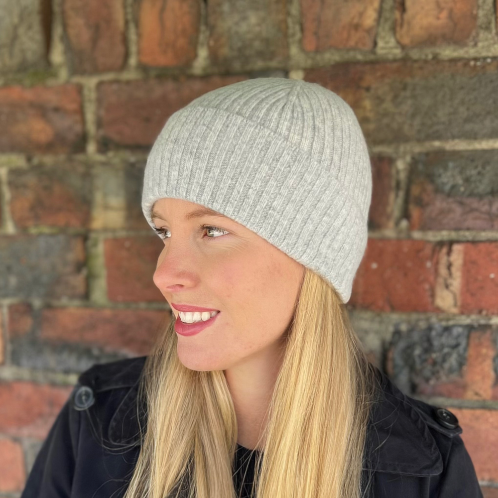 Ws - Skullie Unisex St Anton Beanies-Light Grey