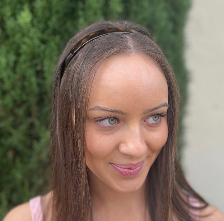 Acetate Headband - Dark Tortoise