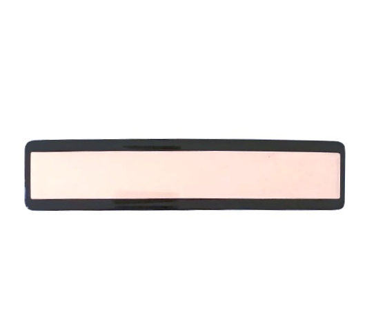 Acetate Barrette - Two Tone - Chanel Pink