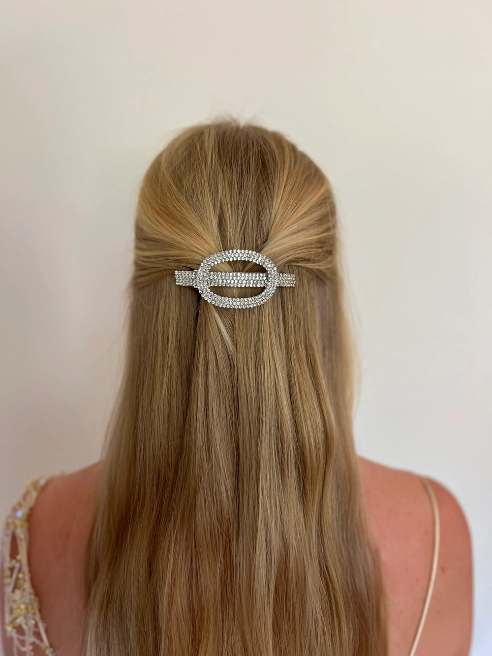 WS The  Deco Crystal Barette