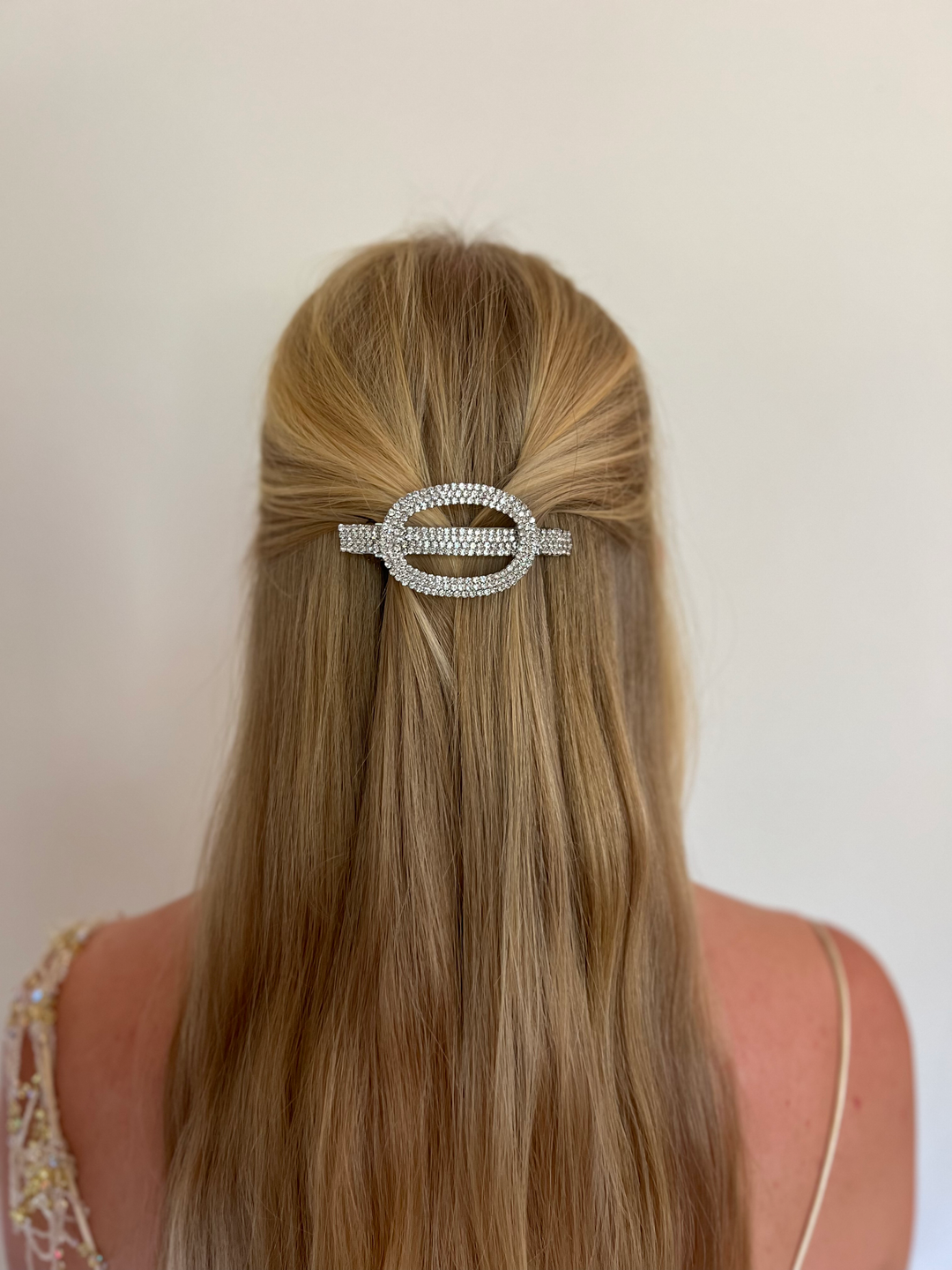 The  Deco Crystal Barette