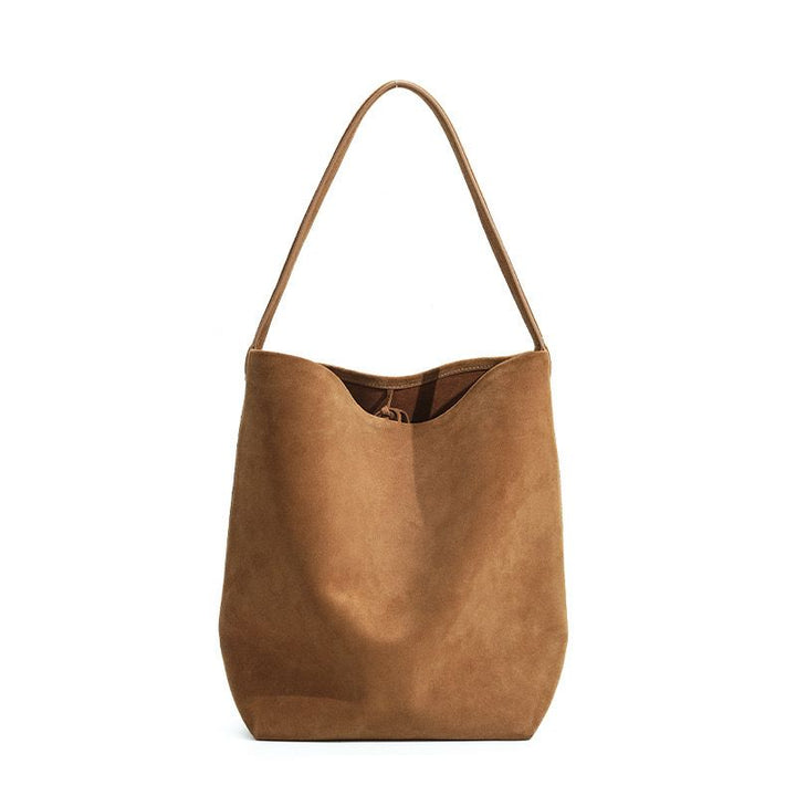 WS Lyon Cowhide Oversized Hobo - Brown - Hero