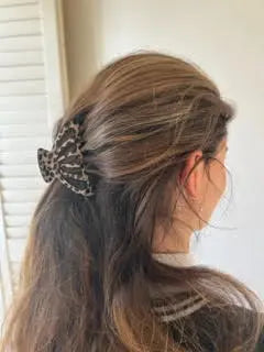 Acetate Large Hair Claw in Leopard with black trim