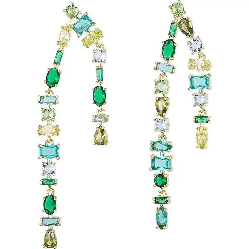 WS Opera Earrings - Green