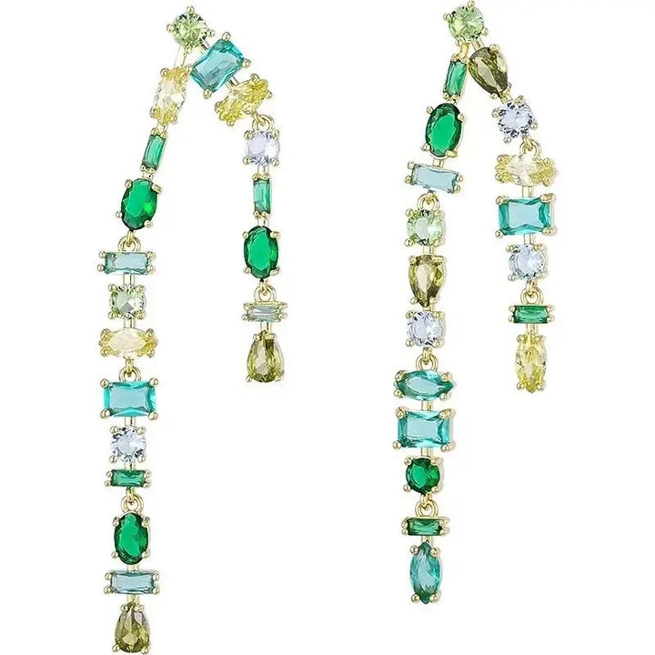 Opera Earrings - Green