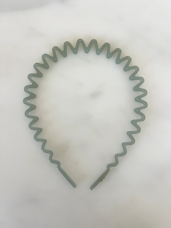 WS Acetate Wave Headband - Sage