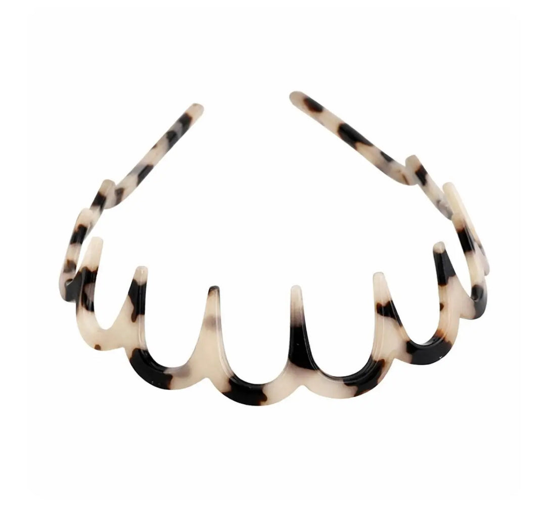 WS Acetate Ondine Headband - Light Turtle