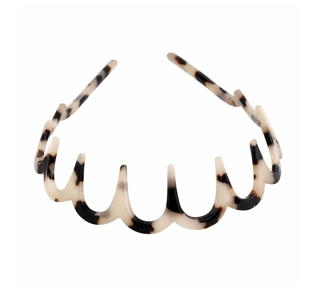 Acetate Ondine Headband - Light Turtle HairFlairAus by THD