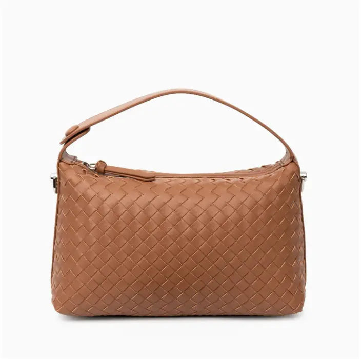 WS Irene Cowhide Bag - L Brown - Image 3