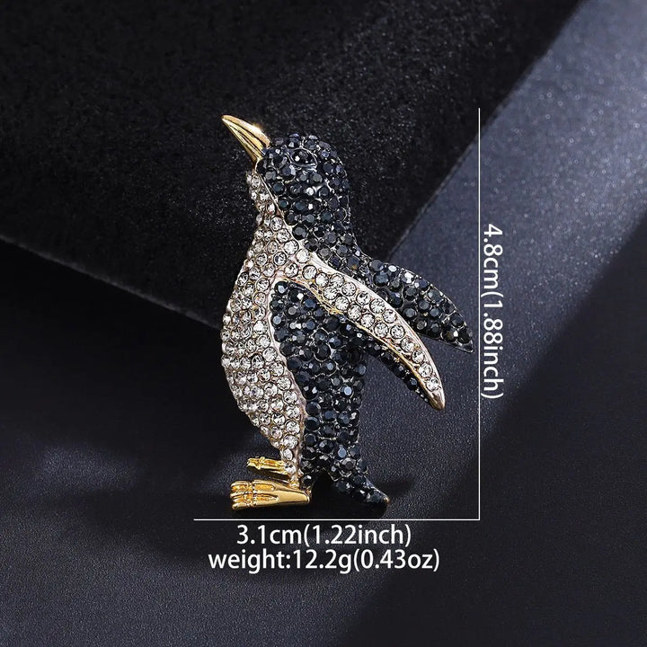 WS Penguin Brooch