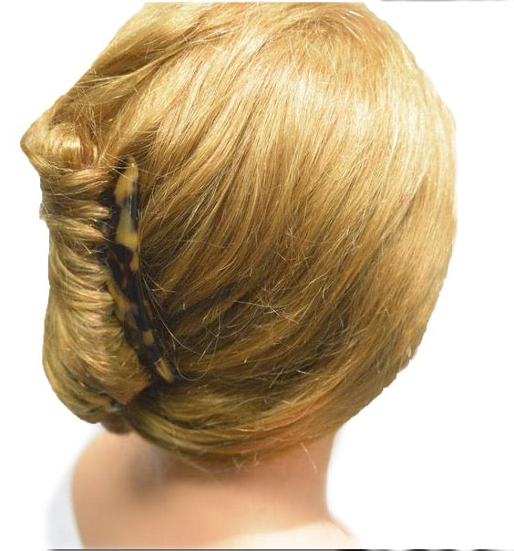 Acetate XL Hair Comb in Light Turtle