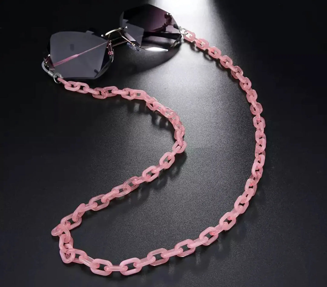 WS - Sunglass Chain - Pink 744109225024