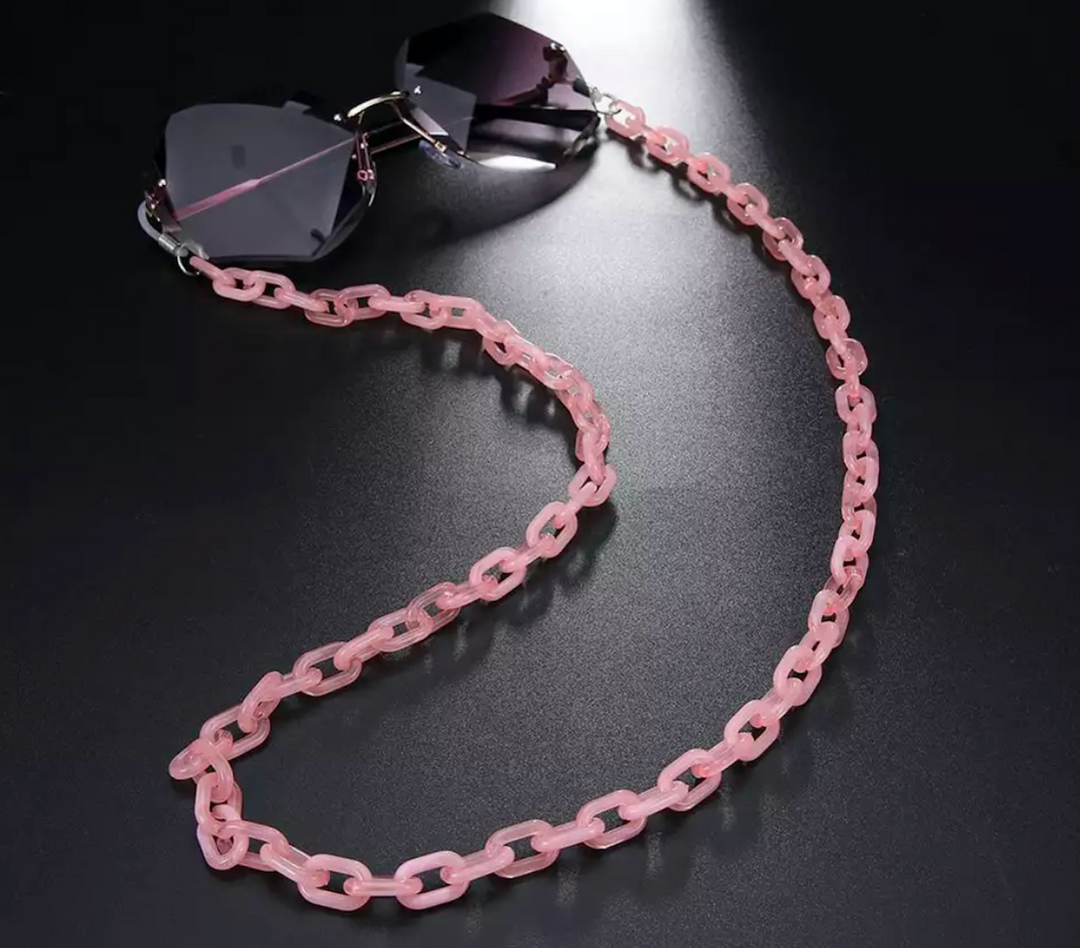Glasses / Sunglass Chain - Pink
