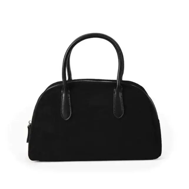 WS Houston Suede bag in Black