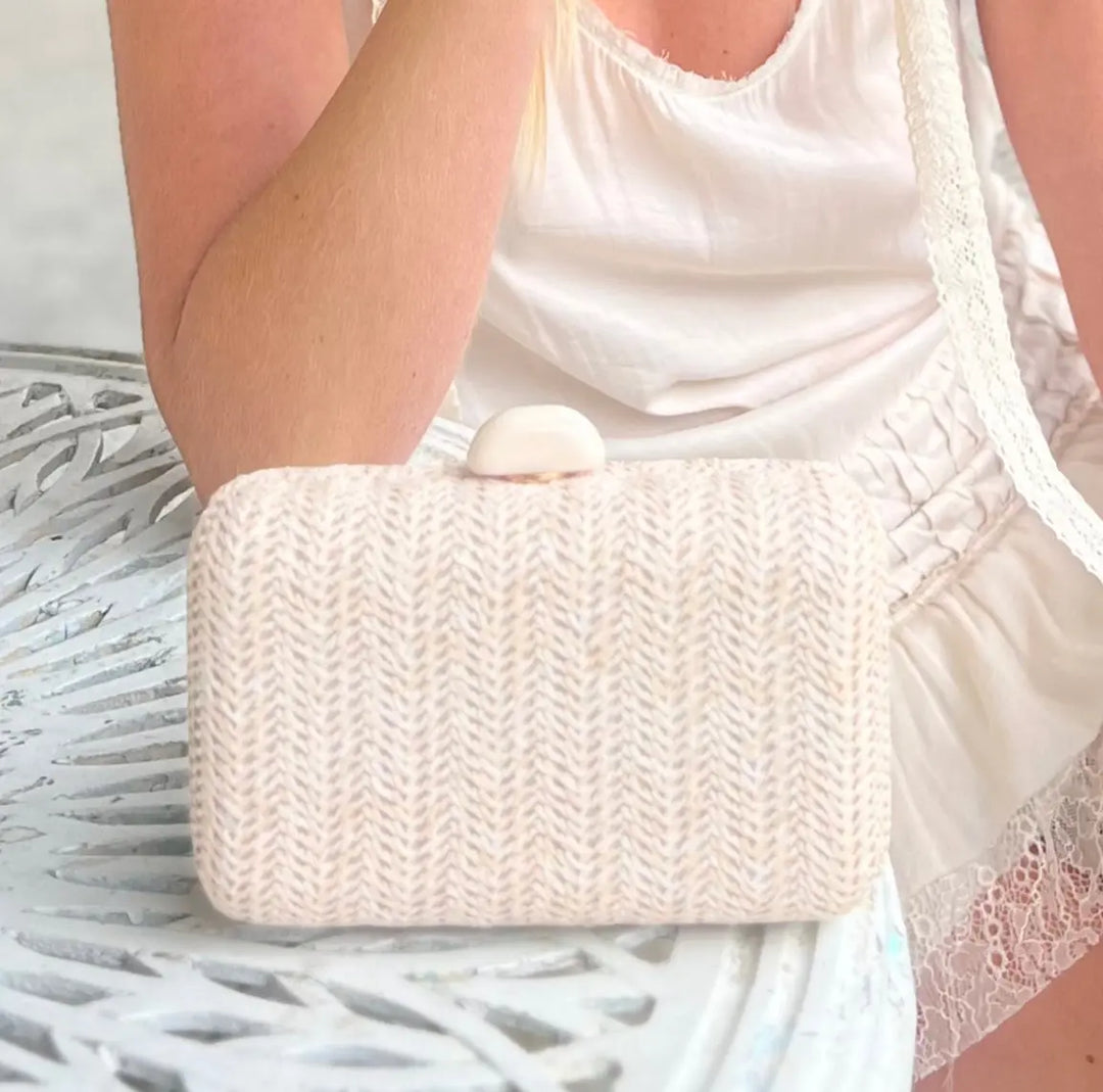 Suzanne Straw Bag Natural