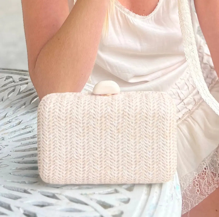 Suzanne Straw Bag Natural