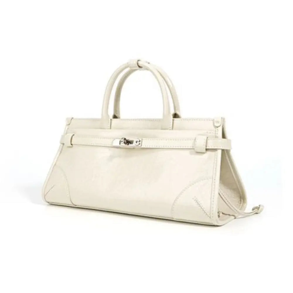 Oxford Cowhide Bag - off White