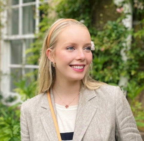 Headband Vegan Leather 2.2cm - Tan