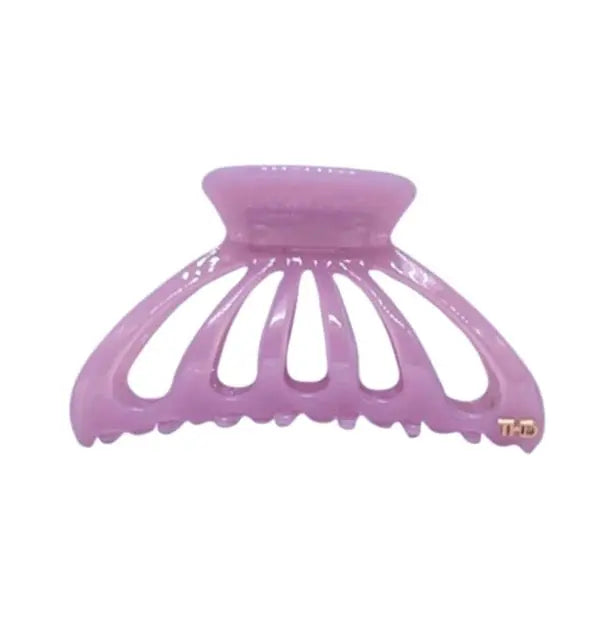 Large Hair claw with Cutouts in Light Purple