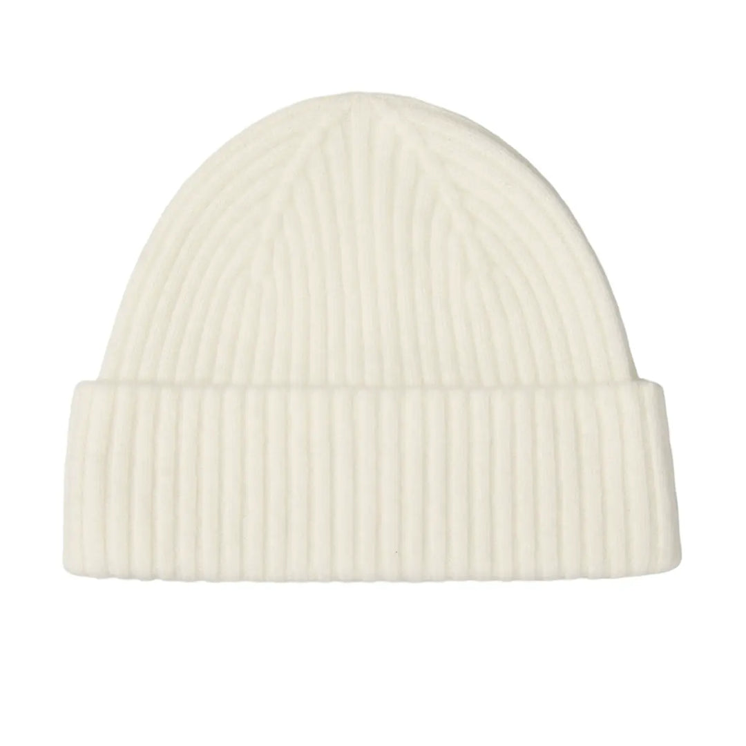 Ws - Skullie Unisex St Anton Beanies- White