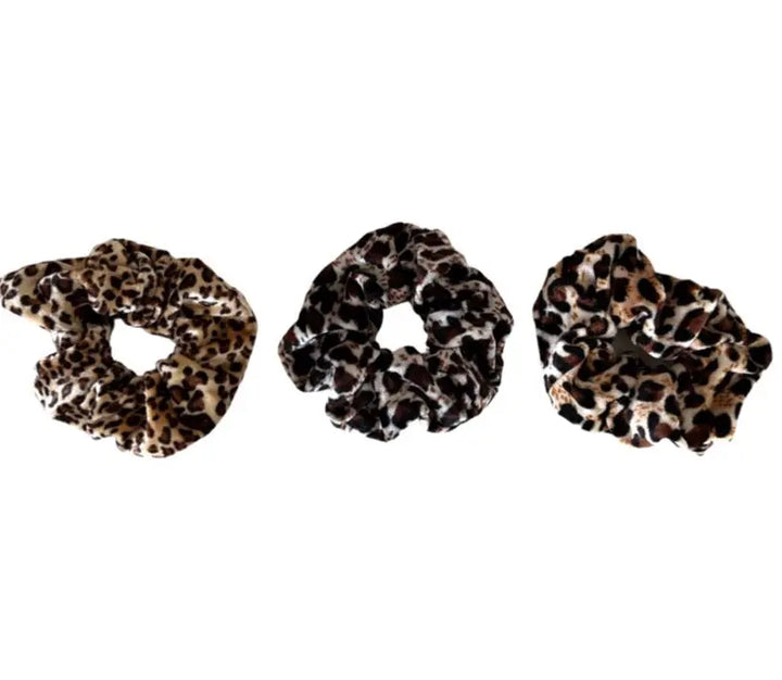 WS Velvet Scrunchy Pack - Leopard