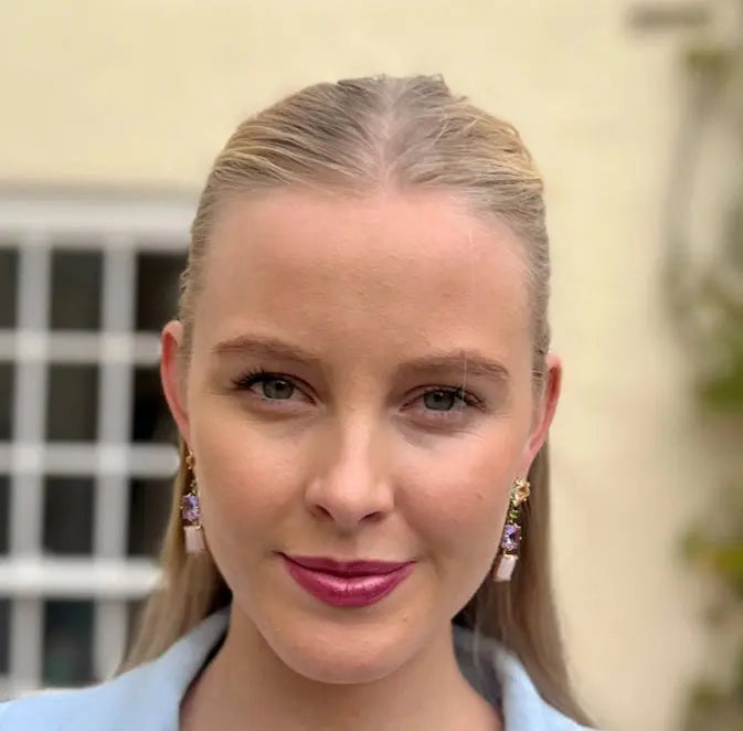 WS Jessica Crystal Earrings