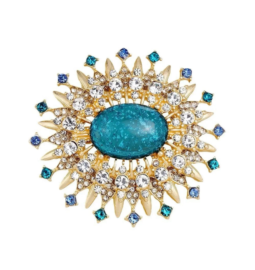 Brooch - Katrina Blue Heirloom