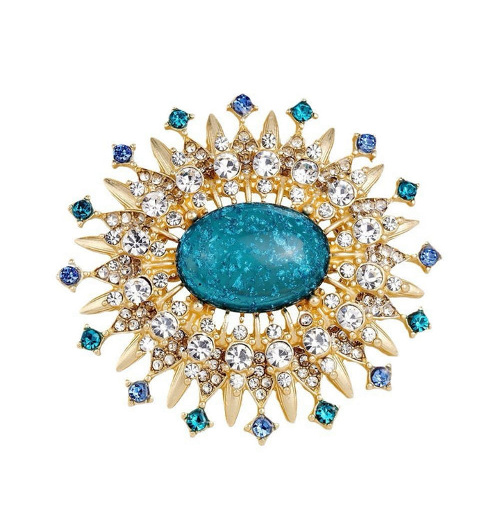 Brooch - Katrina Blue Heirloom