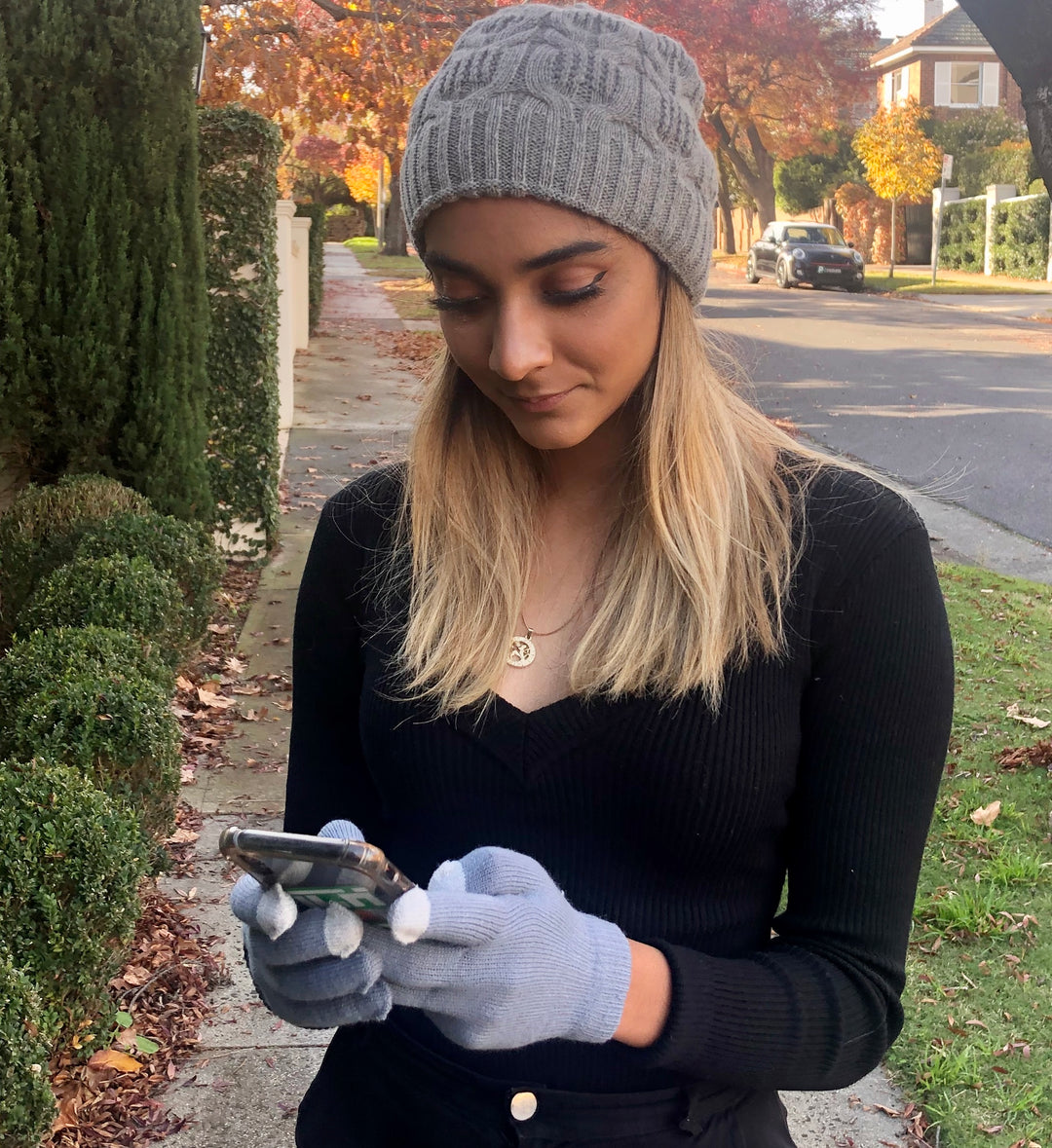 Touchscreen Gloves- grey