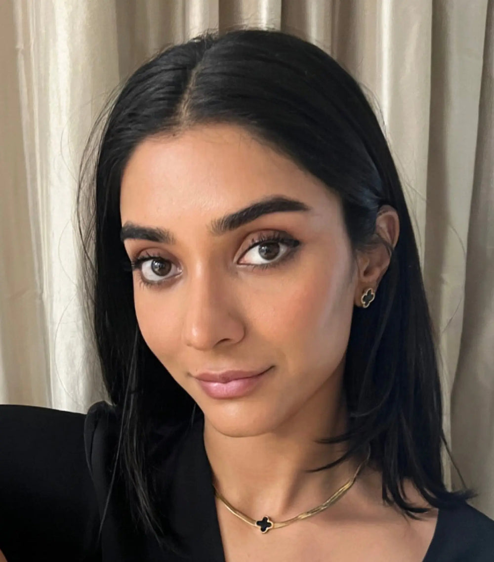 WS- Cross Power necklace- Gold and Black