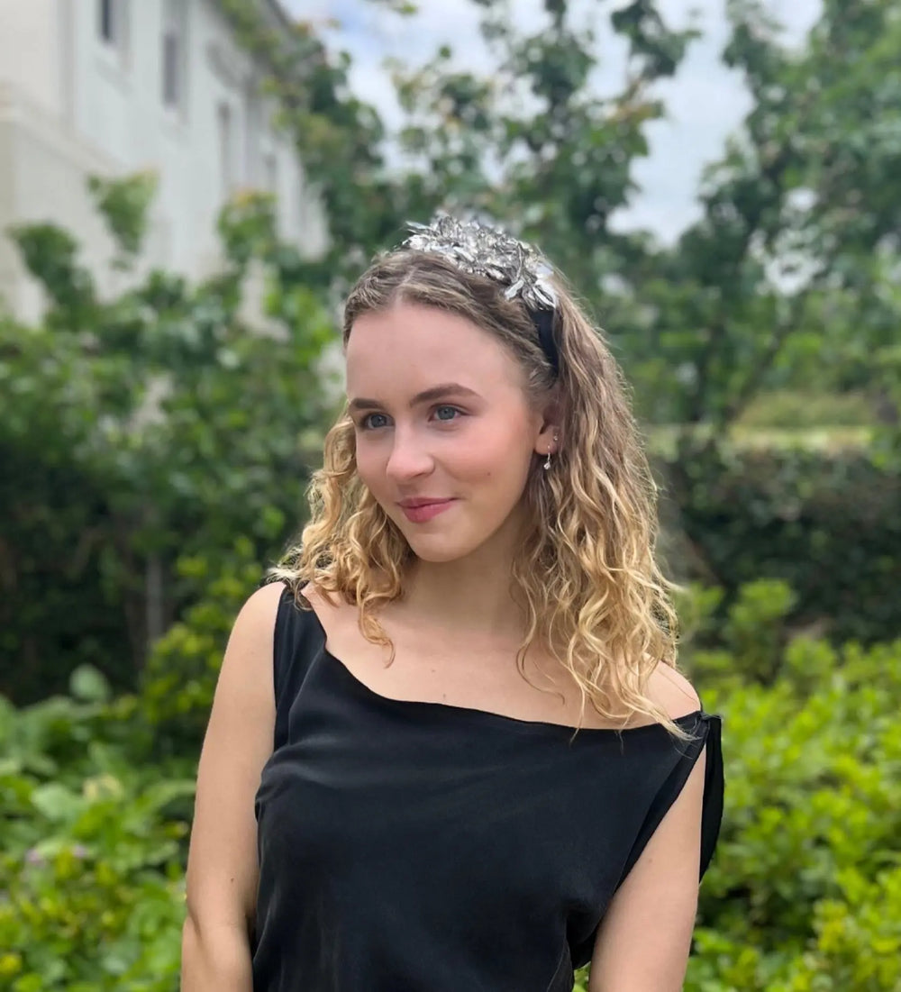 WS Crystal encrusted Headband