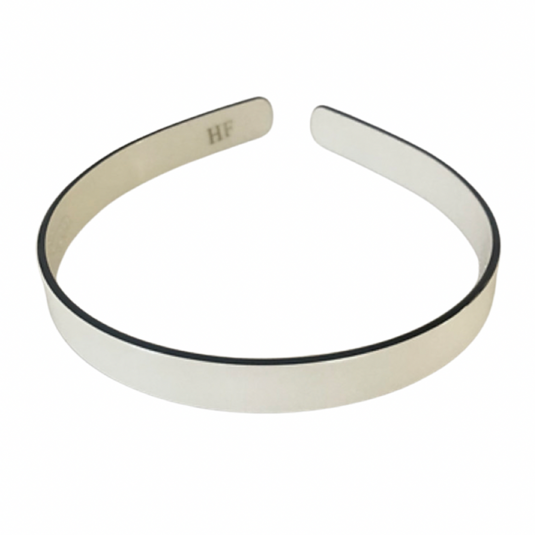 WS - Headband - Acetate Ivory &amp; Black Trim