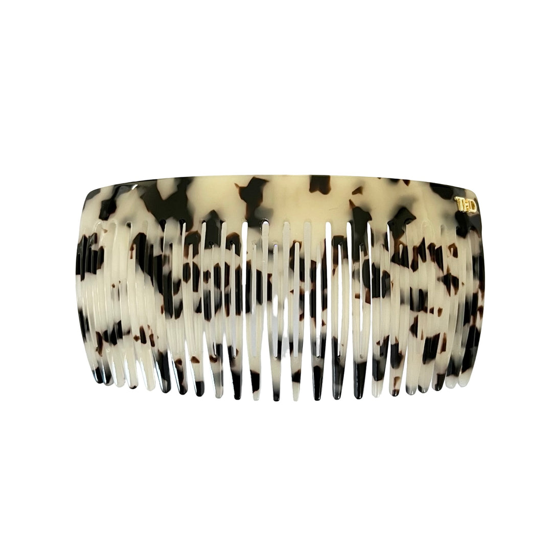 WS Acetate XL Hair Comb in Light Turtle