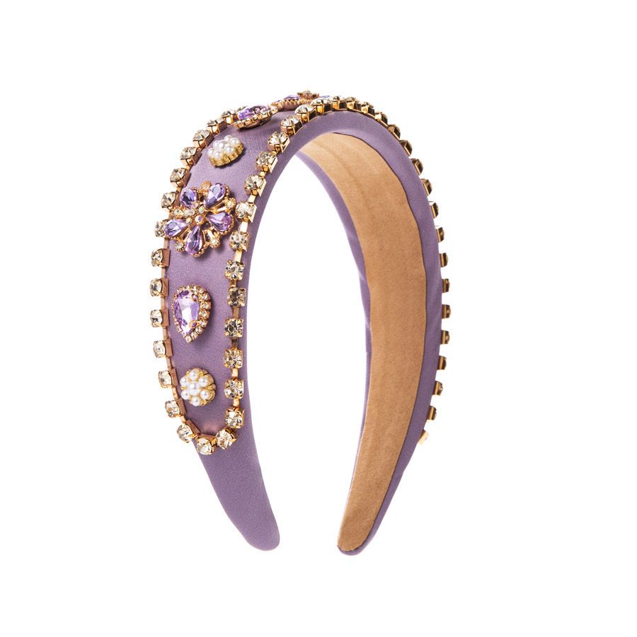 WS- Meagan Purple Headband
