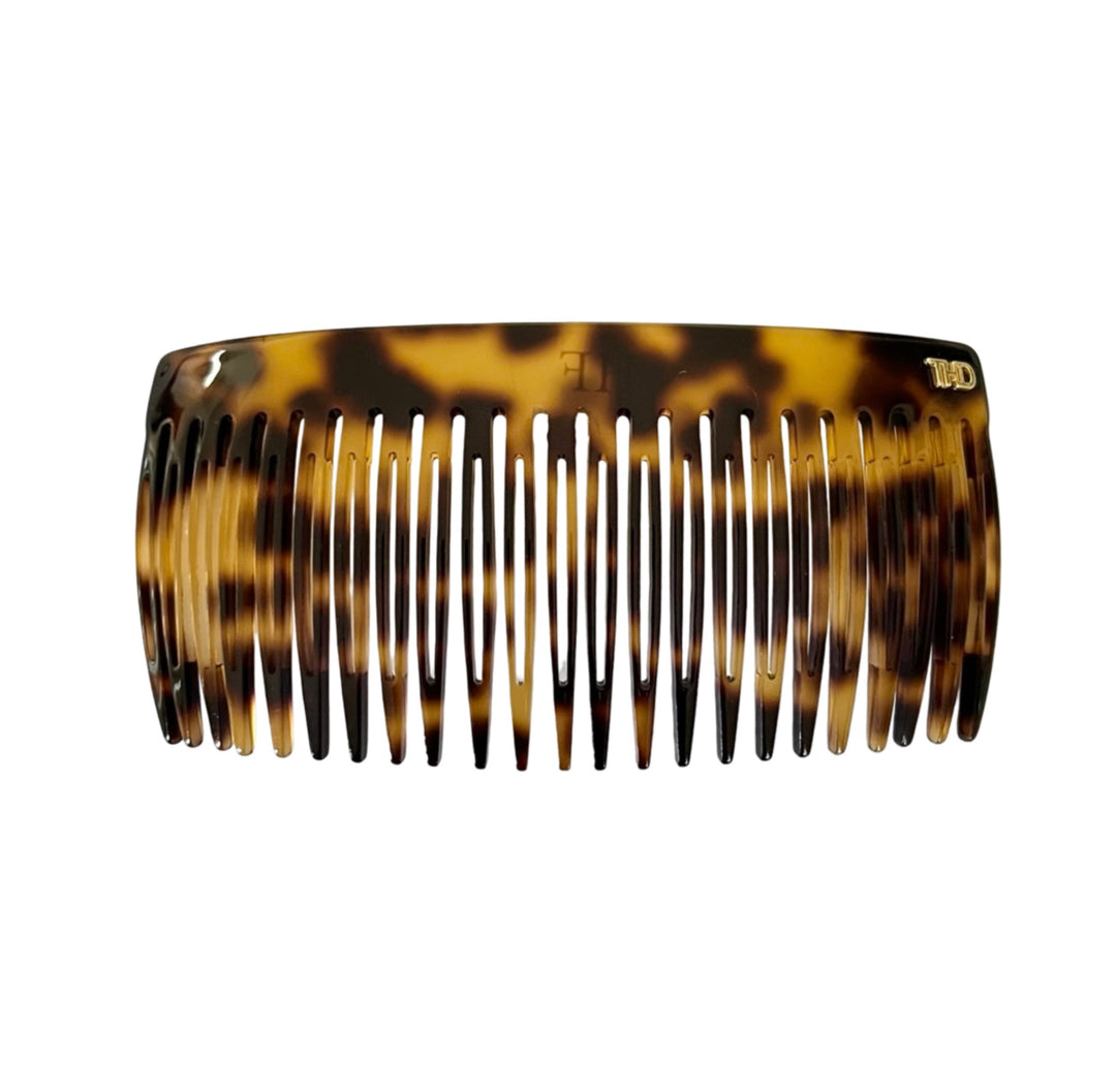 Acetate XL Hair Comb in Dark Tortoise