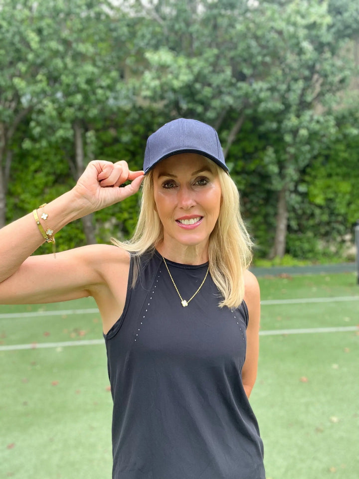 Hats - Unisex Logo Cotton cap Navy