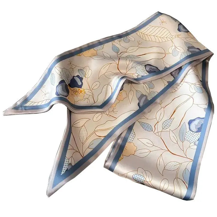 Neckscarf / Hairscarf Blue orchard