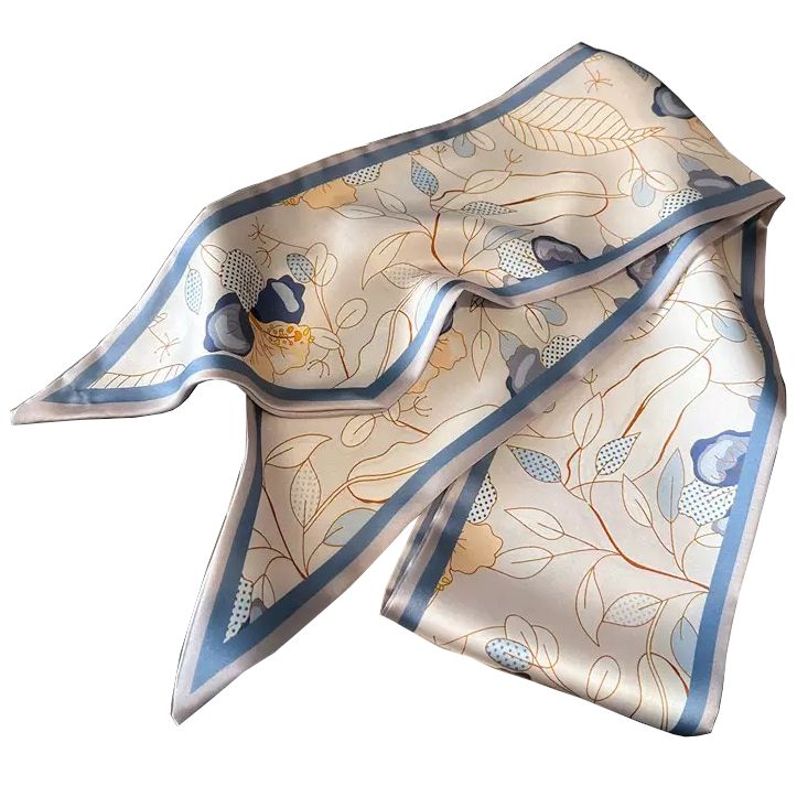 WS - Neckscarf / Hairscarf Blue orchard