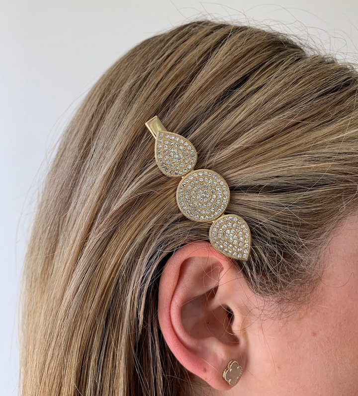 Hairpins - Deco gold