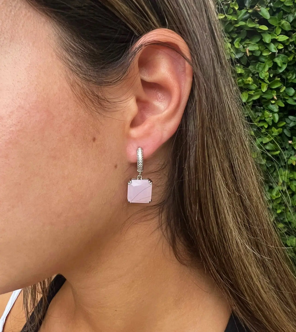 Camila Earrings - Pink