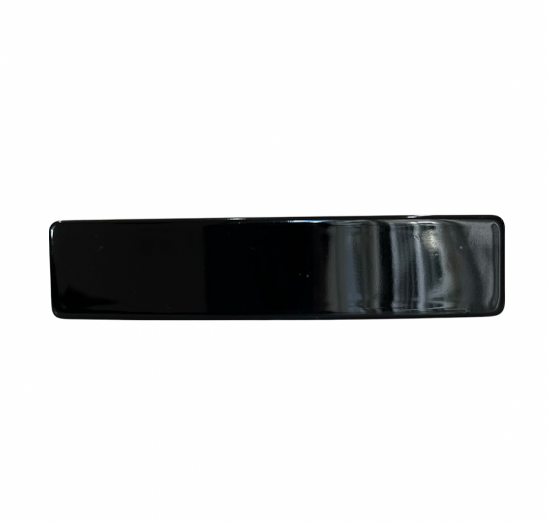 Acetate Barrette - PitchBlack