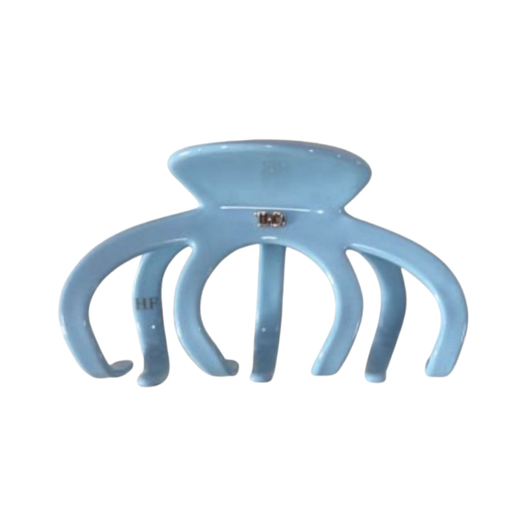 WS - Acetate Octopus Hair Claw Gelato Glacier Blue